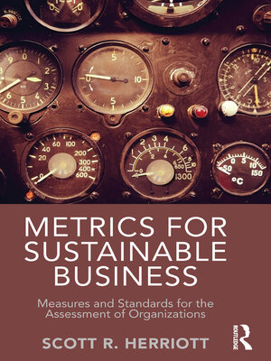 cover image of Metrics for Sustainable Business